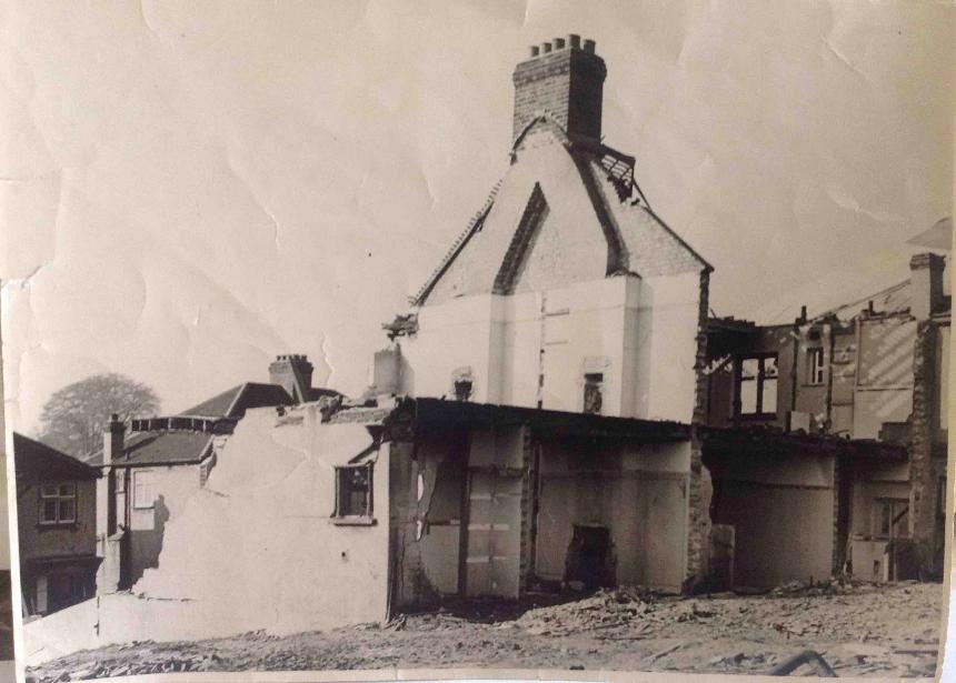 Ingham Road Bombing 1944